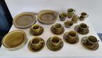 Vintage groen Royal Goedewaagen Gouda Holland servies - 70´s, Ophalen