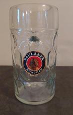 origineel Paulaner München Bierglas 1 liter, Verzamelen, Ophalen of Verzenden