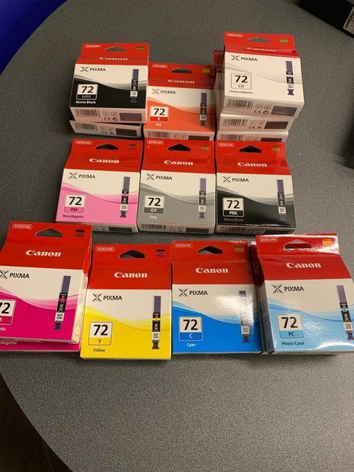 15 stuks originele inkjet toners voor CANON pro 10 en 10S, Computers en Software, Printerbenodigdheden, Nieuw, Cartridge, Ophalen