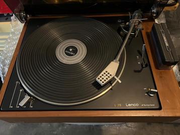 Ancienne Platine lenco cellule shure, Enlèvement ou Envoi, Utilisé, Tourne-disque
