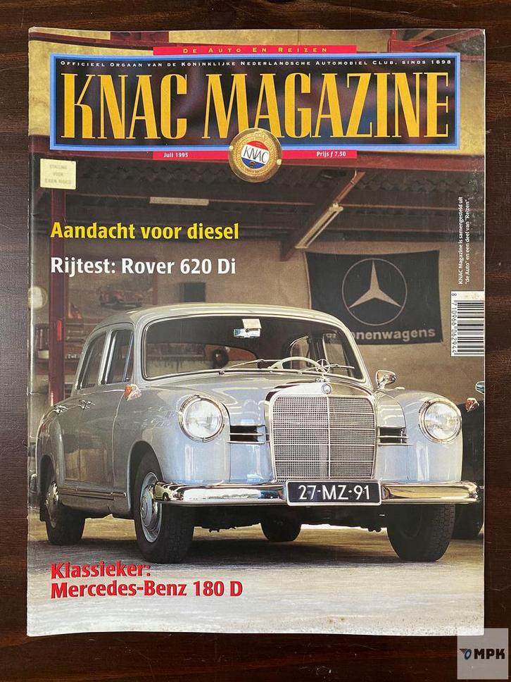 Magazine KNAC 1995 Juli Nederlands, Boeken, Auto's | Folders en Tijdschriften, Gelezen, Ophalen of Verzenden