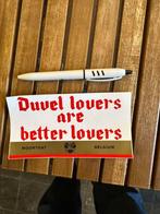 Duvel lovers are better lovers sticker moortgat Belgium, Verzamelen, Ophalen of Verzenden, Nieuw, Overige typen, Duvel
