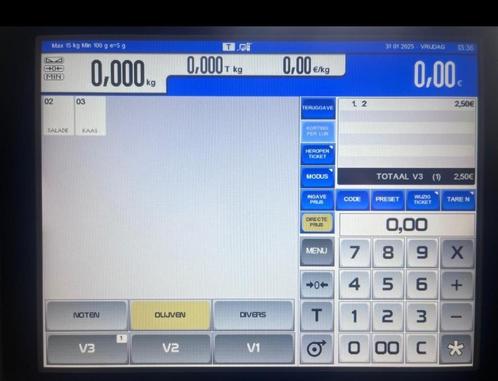 Dibal mobiele weegschaal, Elektronische apparatuur, Weegschalen, Zo goed als nieuw, Digitaal, Winkelweegschaal, 1 tot 500 gram