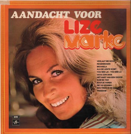 Lize Marke ‎– Aandacht voor Lize Marke - Lp, Cd's en Dvd's, Vinyl | Pop, Gebruikt, 1960 tot 1980, 12 inch, Ophalen of Verzenden
