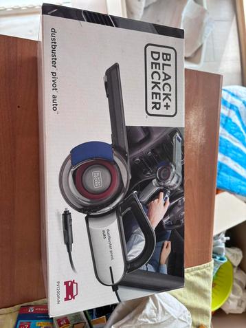 Black and decker dustbuster pivot auto, Enlèvement, Comme neuf