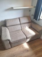 Zetel 2zit gratis, Huis en Inrichting, Fauteuils, Ophalen, Gebruikt, Lederen stijl, Leer