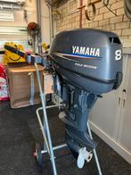Yamaha 8PK 4 takt kortstaart, Watersport en Boten, 5 tot 10 pk, Benzine, Buitenboordmotor, Gebruikt