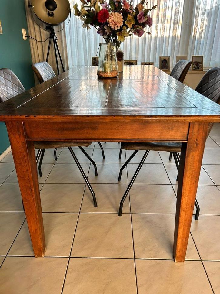 Unieke boerentafel, Antiek en Kunst, Antiek | Meubels | Tafels, Ophalen