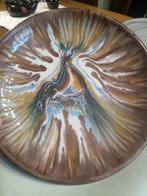 Vintage keramische wandschaal  jaren 60-70 - Fat Lava-stijl, Antiek en Kunst, Ophalen of Verzenden