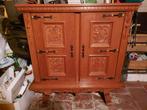 barkast op voet, Huis en Inrichting, Kasten | Buffetkasten, 100 tot 150 cm, 100 tot 150 cm, Grenenhout, 25 tot 50 cm