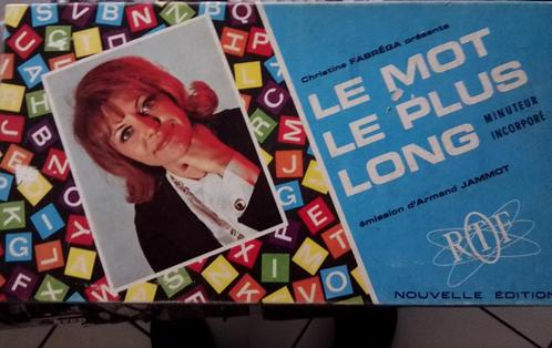 Jeux de société scrabble et le mot le plus long, Hobby en Vrije tijd, Gezelschapsspellen | Bordspellen, Gebruikt, Drie of vier spelers