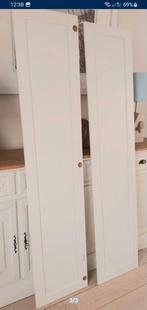 Lot de 2 portes placard Sannidal Ikéa, Ophalen, Gebruikt