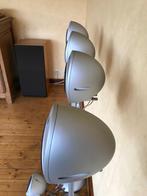 A Vendre ENCEINTES "KEF" HOME CINEMA. Couleur Argentée., Audio, Tv en Foto, Ophalen, Zo goed als nieuw