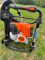 Grondboor stihl, Tuin en Terras, Bladblazers, Ophalen, Zo goed als nieuw