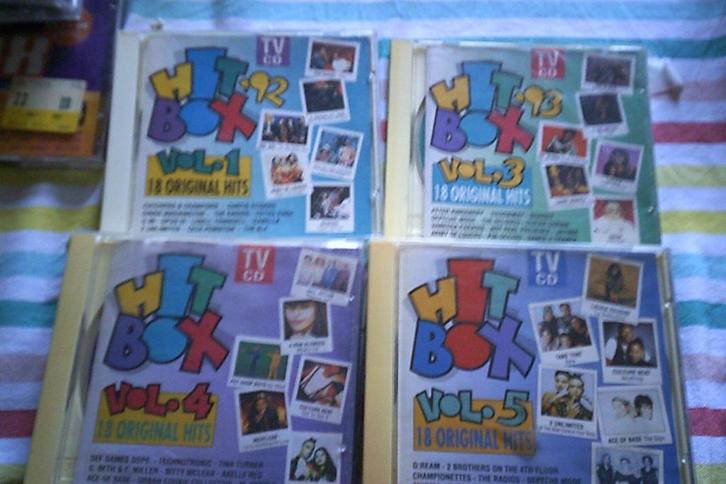 Hitbox cd's, Cd's en Dvd's, Cd's | Verzamelalbums, Gebruikt, Overige genres, Boxset, Ophalen of Verzenden