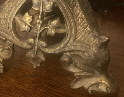 antieke kerkkandelaar brons hele mooie staat, Antiek en Kunst, Antiek | Kandelaars, Koper of Brons, Ophalen
