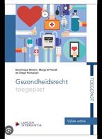 Gezondheidsrecht toegepast, Boeken, Verzenden, Nieuw, Hogeschool