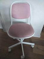 Kinderbureaustoel roze ikea, Huis en Inrichting, Bureaustoelen, Ophalen, Gebruikt, Roze, Bureaustoel