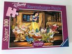 Puzzel Disney Snow White and the Seven Dwarfs - Super 100 st, Ophalen of Verzenden, Meer dan 50 stukjes, Zo goed als nieuw, 6 jaar of ouder
