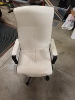 chaise de bureau gratuite, Maison & Meubles, Enlèvement, Utilisé, Blanc, Chaise de bureau