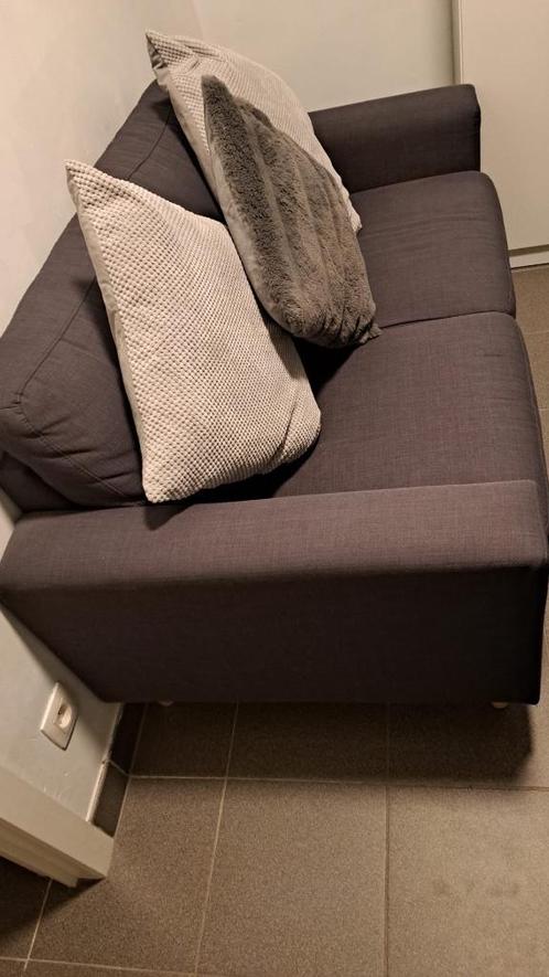Zetel, Huis en Inrichting, Zetels | Zetels, Zo goed als nieuw, Rechte bank, Stof, Ophalen