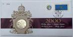 Heilig Jaar 2000 zegel en munt, Postzegels en Munten, Munten | Europa | Euromunten, Overige waardes, Ophalen of Verzenden, België