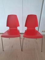 6 stoelen, Ophalen, Gebruikt, Wit