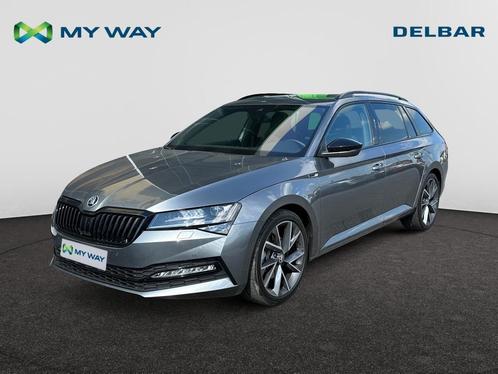 Skoda Superb Combi Superb SW 2.0 CR TDi Sportline DSG (EU6AP, Auto's, Skoda, Superb, ABS, Airbags, Airconditioning, Cruise Control