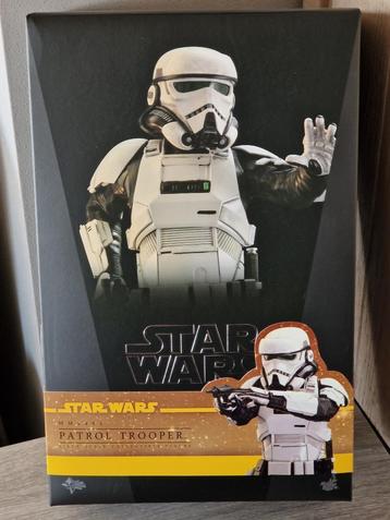 Star Wars Hot Toys MMS494 Patrol Trooper 1/6 Han Solo figuur, Verzamelen, Ophalen of Verzenden, Zo goed als nieuw, Actiefiguurtje