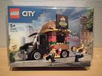 Lego City 60404 De hamburgertruck, Verzenden, Nieuw, Complete set, Lego