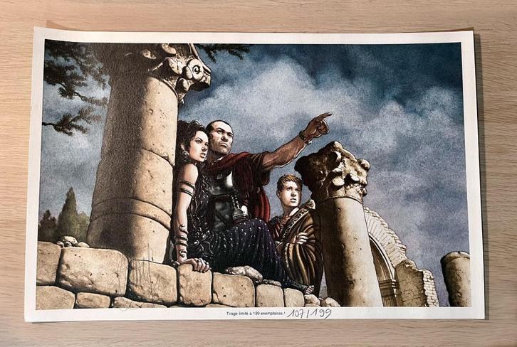 Murena - Illustration - La terrasse - Philippe Delaby, Boeken, Stripverhalen, Verzenden