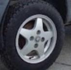 13" aluminium velgenset voor Fiat Uno, Panda,..., Ophalen, Velg(en)