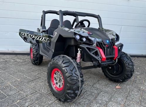 Beach Buggy eXtreme 24v zwart camouflage Bluetooth MP4 RC, Kinderen en Baby's, Speelgoed | Buiten | Accuvoertuigen, Nieuw, Ophalen of Verzenden