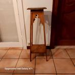 Mooie oude  plantenstaander in hout. Zie foto., Antiek en Kunst, Ophalen