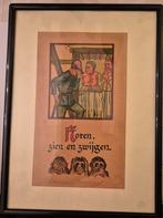 Uniek schilderijtje, Antiek en Kunst, Ophalen of Verzenden