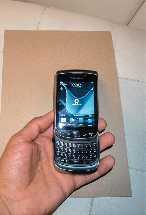 Goedwerkende blackberry torch 9800 black edition met touchsc, Telecommunicatie, Mobiele telefoons | Hoesjes en Screenprotectors | Blackberry
