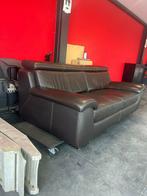 Lederen zetel, Huis en Inrichting, Zetels | Zetels, Ophalen, Zo goed als nieuw