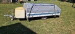 Caravane pliante trigano chevergny 6 couchages, Caravans en Kamperen, Vouwwagens, Ophalen, Trigano, Blauw, Aanwezig