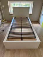 Ikea Malm 1persoonsbed, Ophalen, 90 cm, Eenpersoons, Wit