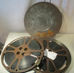 2 Oude 16mm Filmrollen - Au dessus de la carte de l' USSR, Ophalen of Verzenden, 16mm film