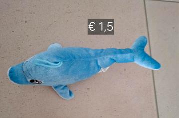 Knuffel dolfijn, Enlèvement ou Envoi, Comme neuf, Autres types