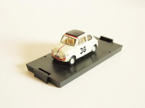 1/43 - M Brumm - Fiat Nuova 500 (1965) #36 gris clair, Hobby & Loisirs créatifs, Voitures miniatures | 1:43, Neuf, Enlèvement ou Envoi