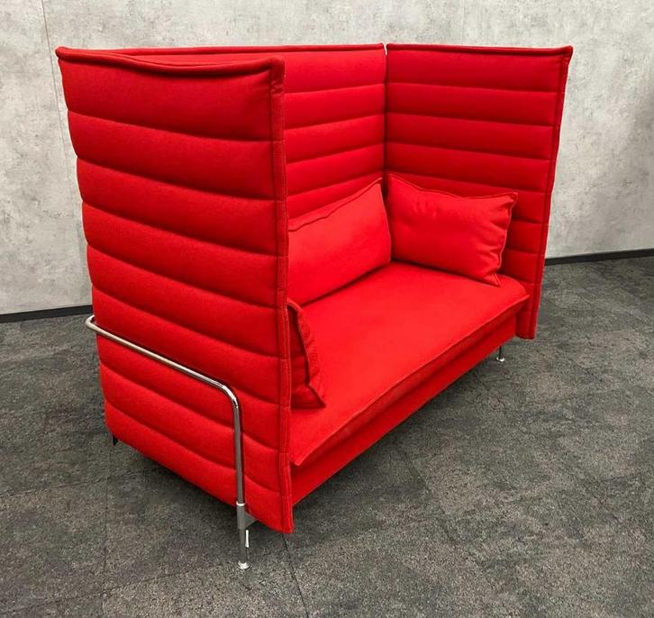Design zetel rood ( bourrelec voor vitra ), Huis en Inrichting, Zetels | Zetels en Chaises Longues, Zo goed als nieuw, Ophalen
