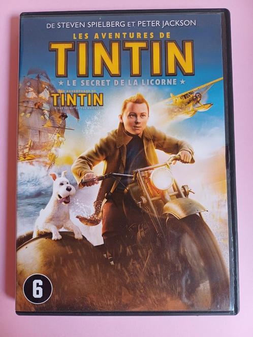 DVD Kuifje en het geheim van de eenhoorn (p3), Cd's en Dvd's, Dvd's | Avontuur, Zo goed als nieuw, Ophalen of Verzenden