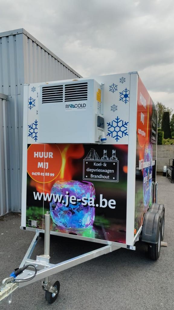 Koelwagens en diepvrieswagen ️ te huur, Hobby en Vrije tijd, Feestartikelen | Verhuur, Ophalen of Verzenden
