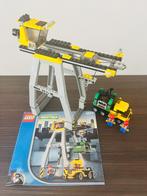 Lego World city 4514 cargo crane - vrachtkraan, Enlèvement ou Envoi, Utilisé, Ensemble complet, Lego