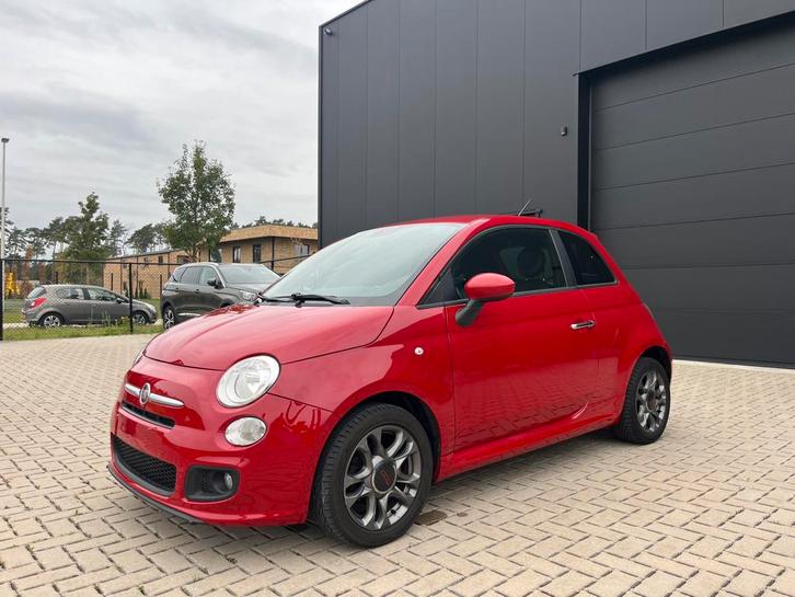 Fiat 500 - 1.2 Benzine - Sport, Auto's, Fiat, Bedrijf, Te koop, ABS, Adaptieve lichten, Airbags, Airconditioning, Bluetooth, Boordcomputer