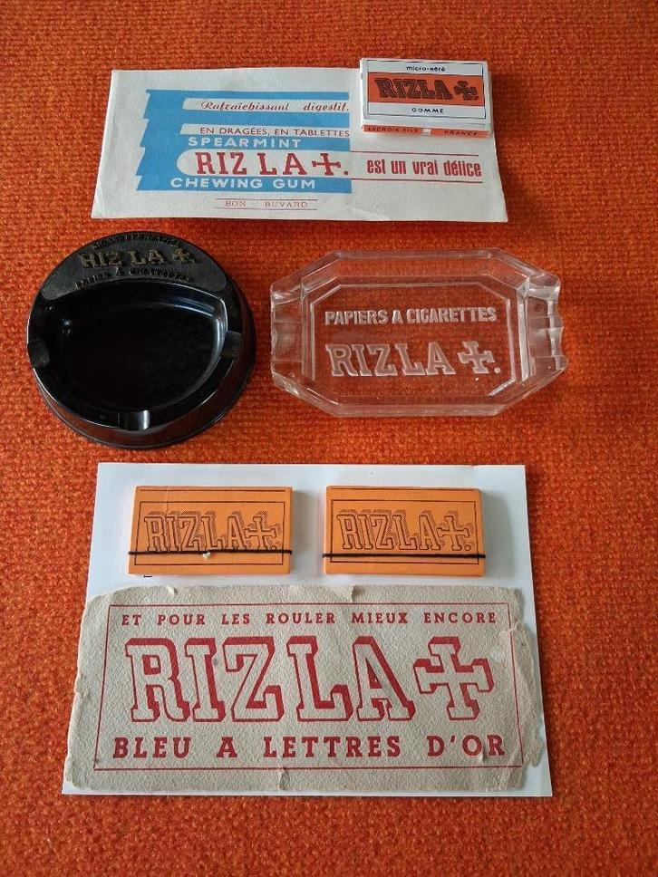 RIZLA collectors-items, Verzamelen, Rookartikelen, Aanstekers en Luciferdoosjes, Gebruikt, Tabaksdoos of Verpakking, Ophalen of Verzenden