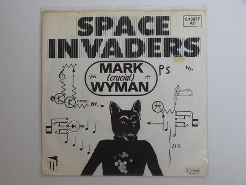 Mark Crucial Wyma  Space Invaders 7" 1981, CD & DVD, Vinyles Singles, Utilisé, Single, Autres genres, 7 pouces, Enlèvement ou Envoi