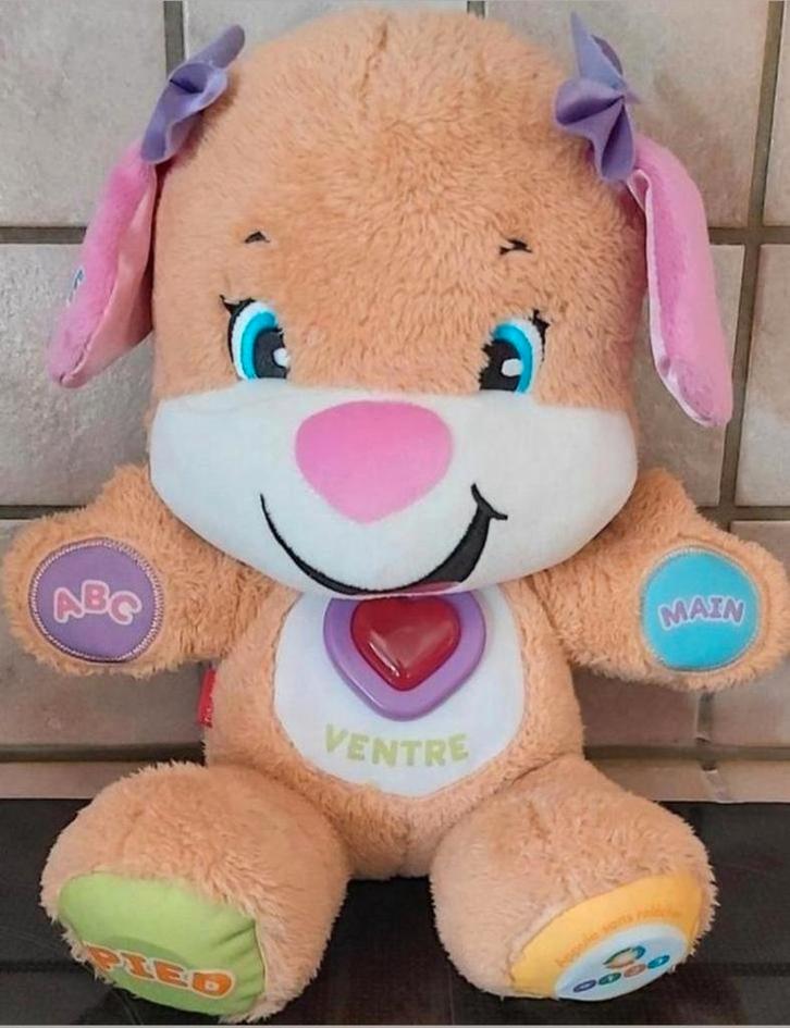 NIEUWE PUPPY VOOR TRAINING VAN FISHER PRICE, Kinderen en Baby's, Speelgoed | Fisher-Price, Nieuw, Overige typen, Met licht, Met geluid